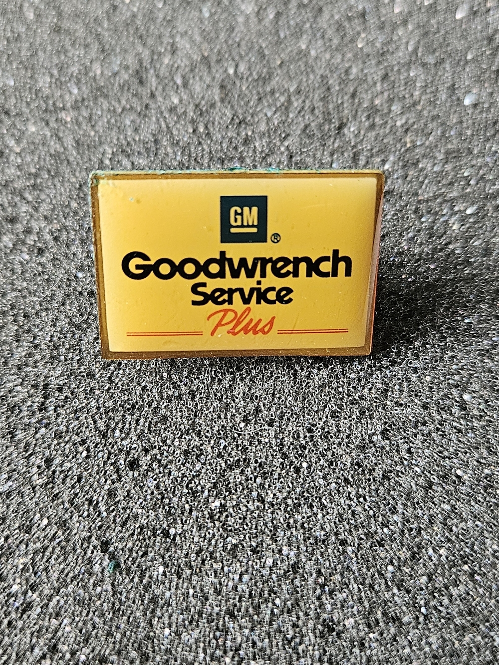 GM Goodwrench Service Plus Men's Lapel Pin.